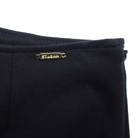 St. John Sport Essentials By Marie Gray Womens Stretch Side Zip Black Pants Sz 4 - Picture 5 of 8